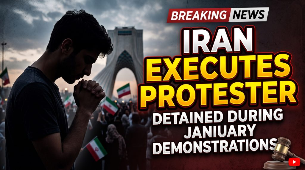Iran Executes Man Detained During January Protests, Judiciary Says
