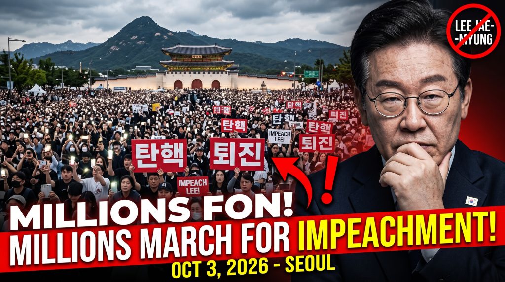 Massive Protests Erupt in Seoul as Opposition Demands Impeachment of President Lee Jae-myung