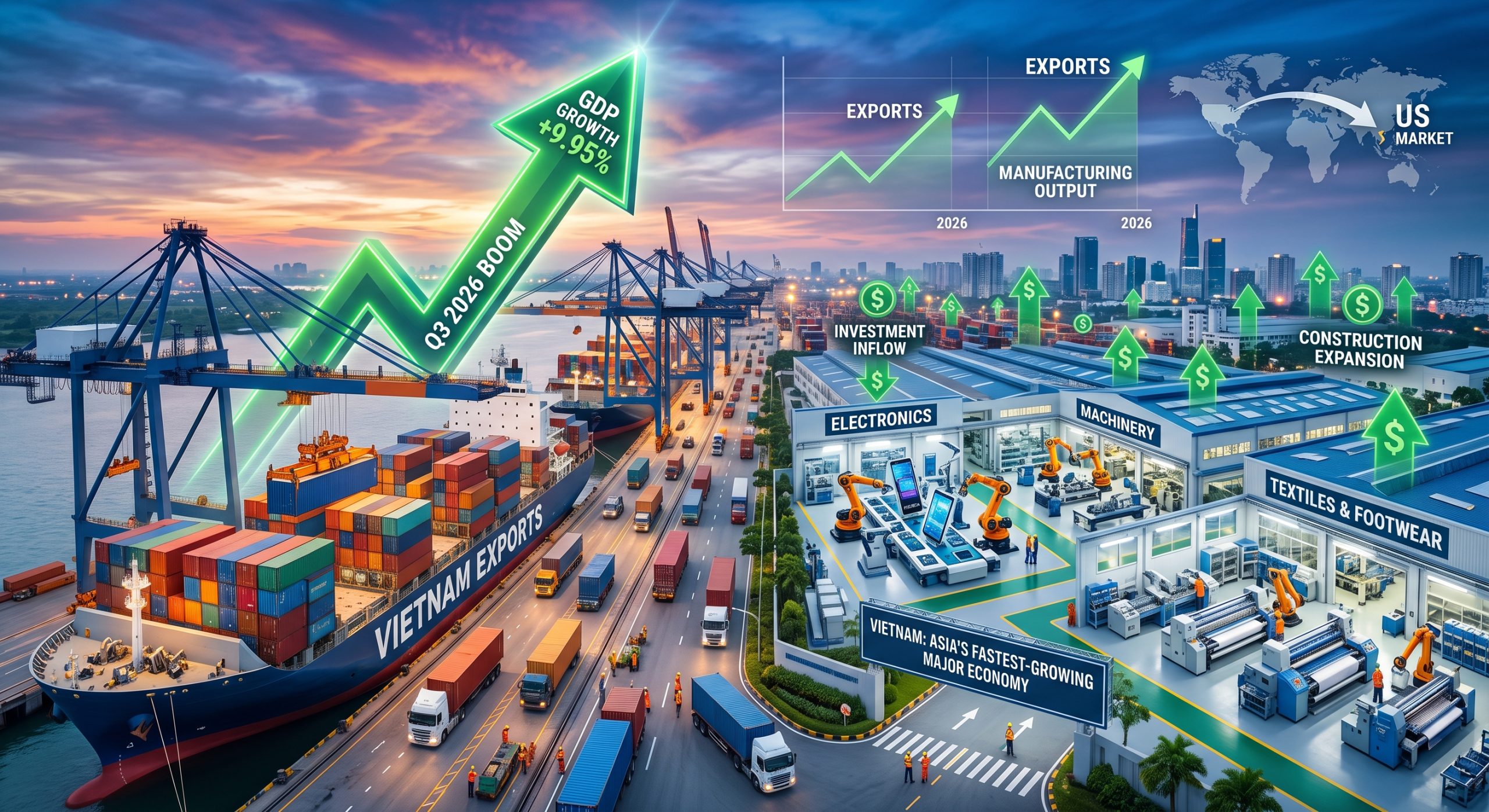 Why Vietnam’s Economy Is Growing So Fast in 2026 as Exports Boom